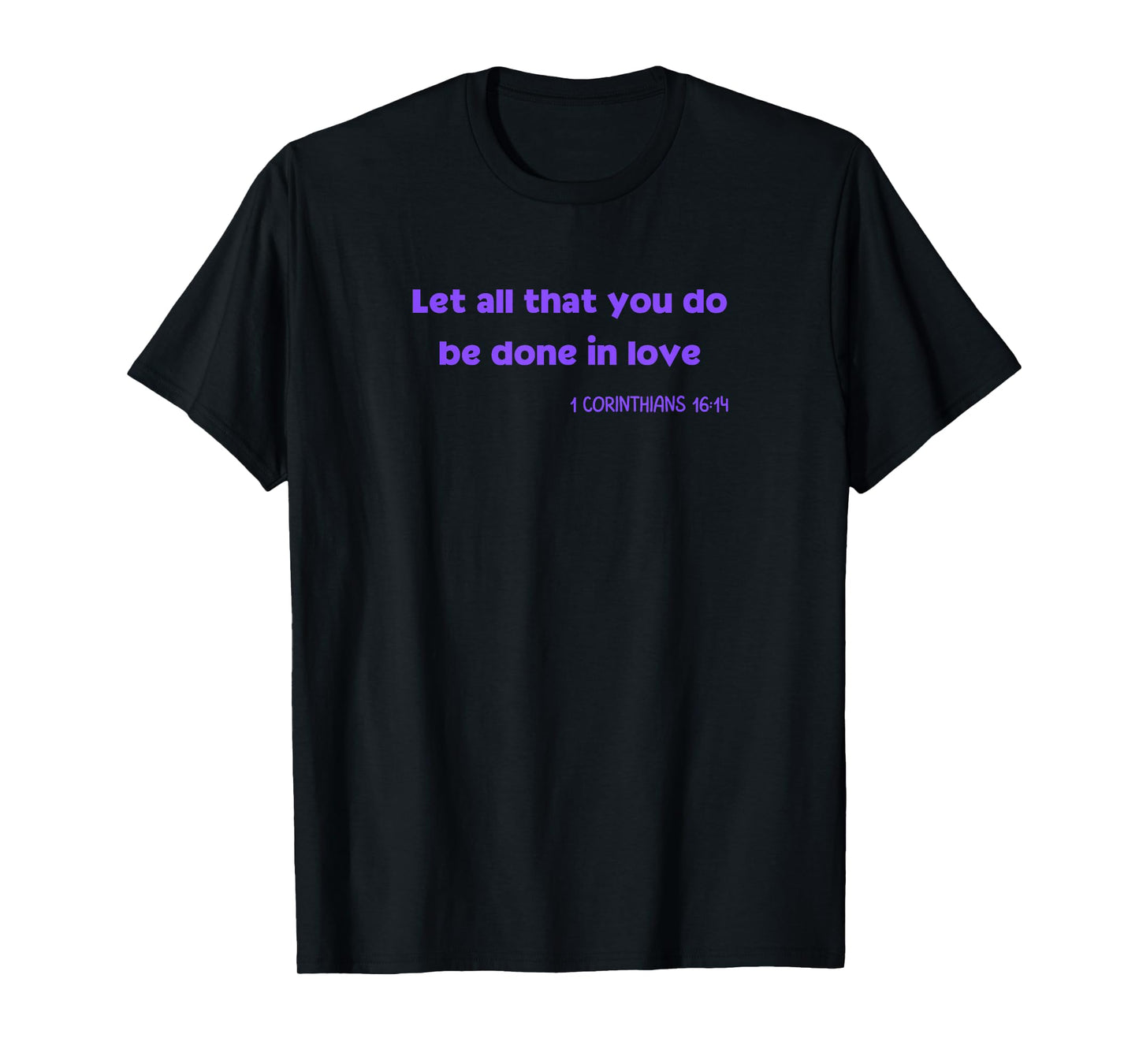 Christian Faith Based Motivational Bible Verse T-Shirt