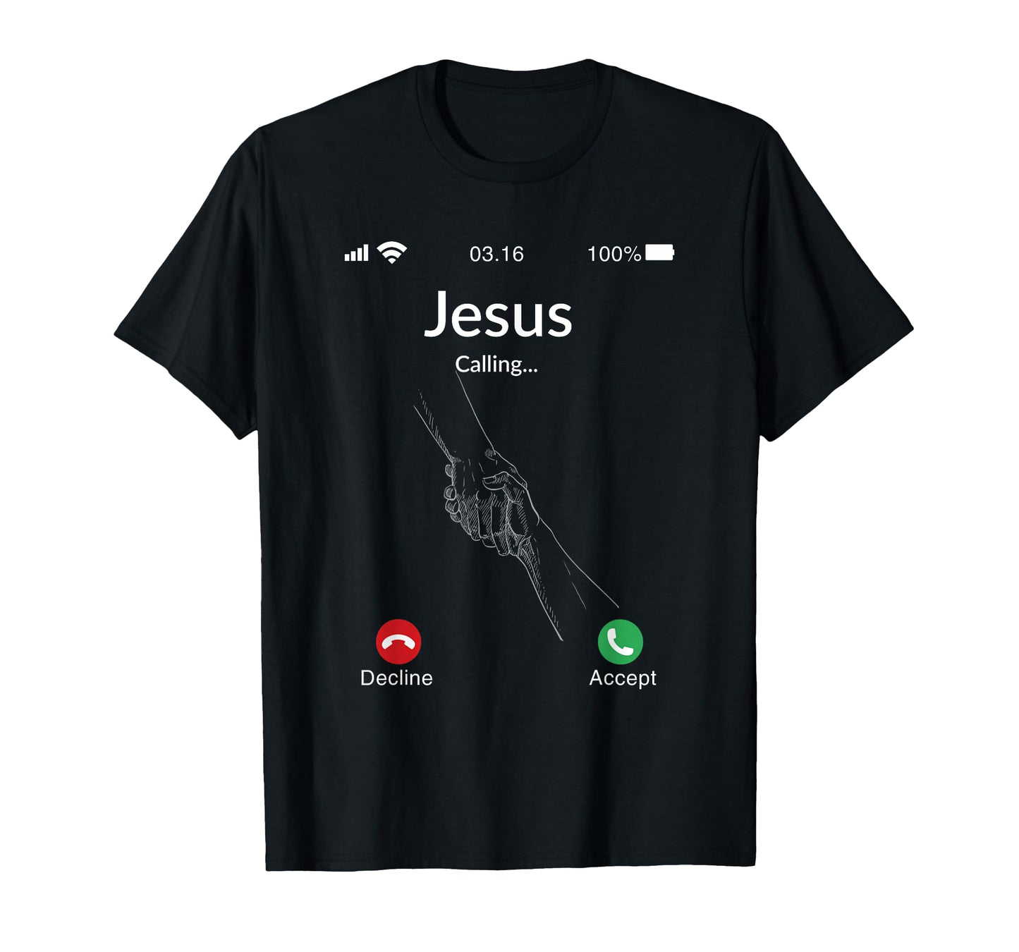 Christian Gift Jesus Is Calling T-Shirt