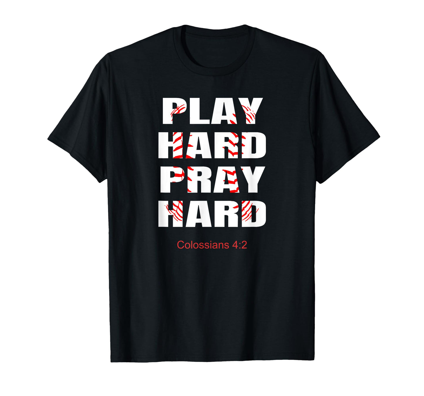 Baseball Player Christian Athletic Wear Bible Verses Athlete T-Shirt