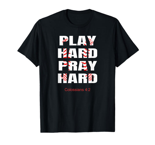 Baseball Player Christian Athletic Wear Bible Verses Athlete T-Shirt