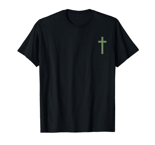 I Walk with The King of Kings Christian Cross and Wings T-Shirt