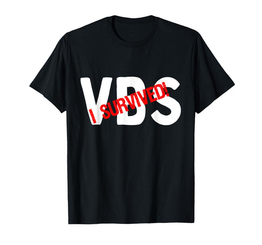 I Survived Vacation Bible School VBS 2025 Teacher Funny T-Shirt