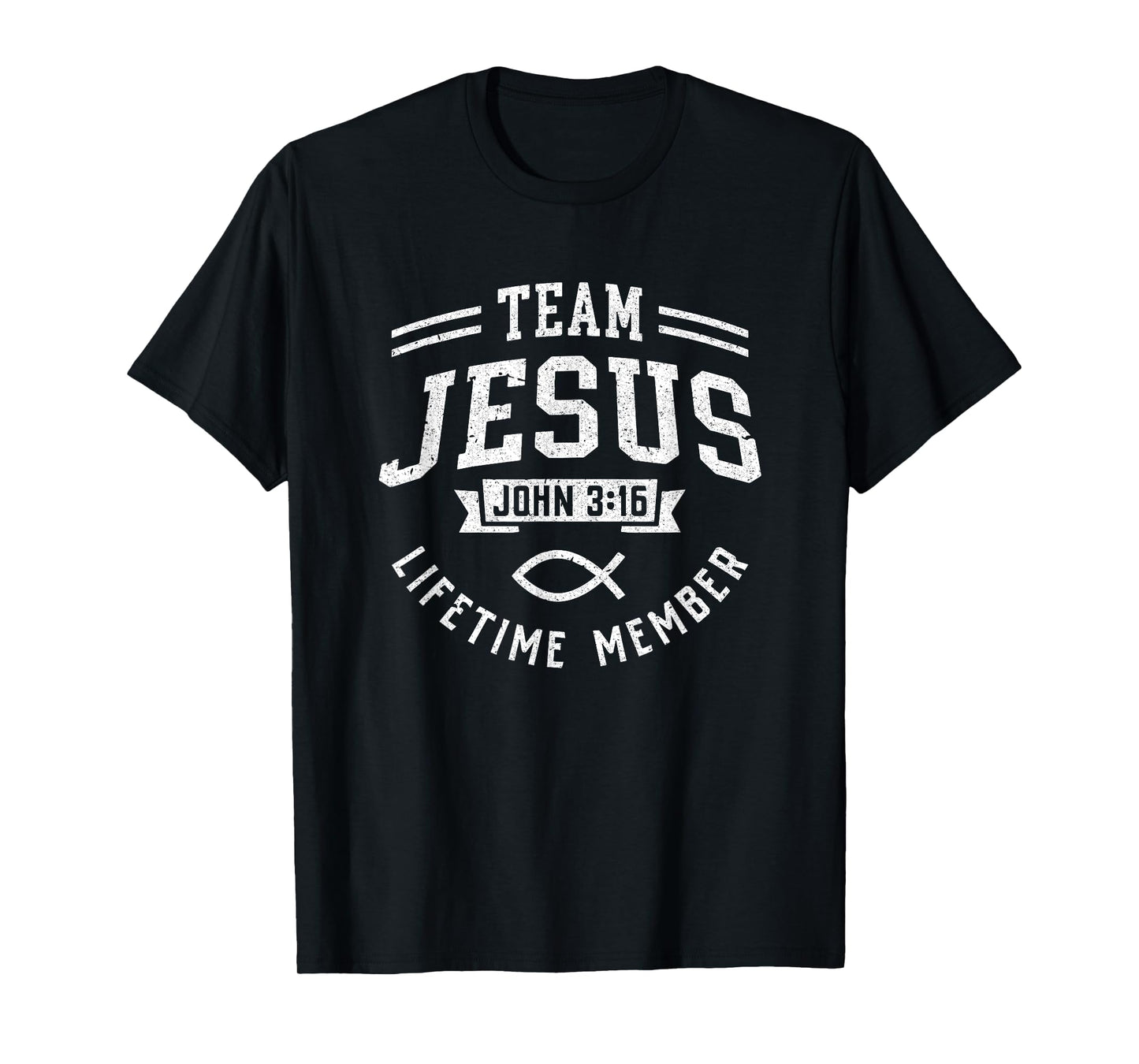 Team Jesus John 3-16 Faith Christian Men Women Gift T-Shirt