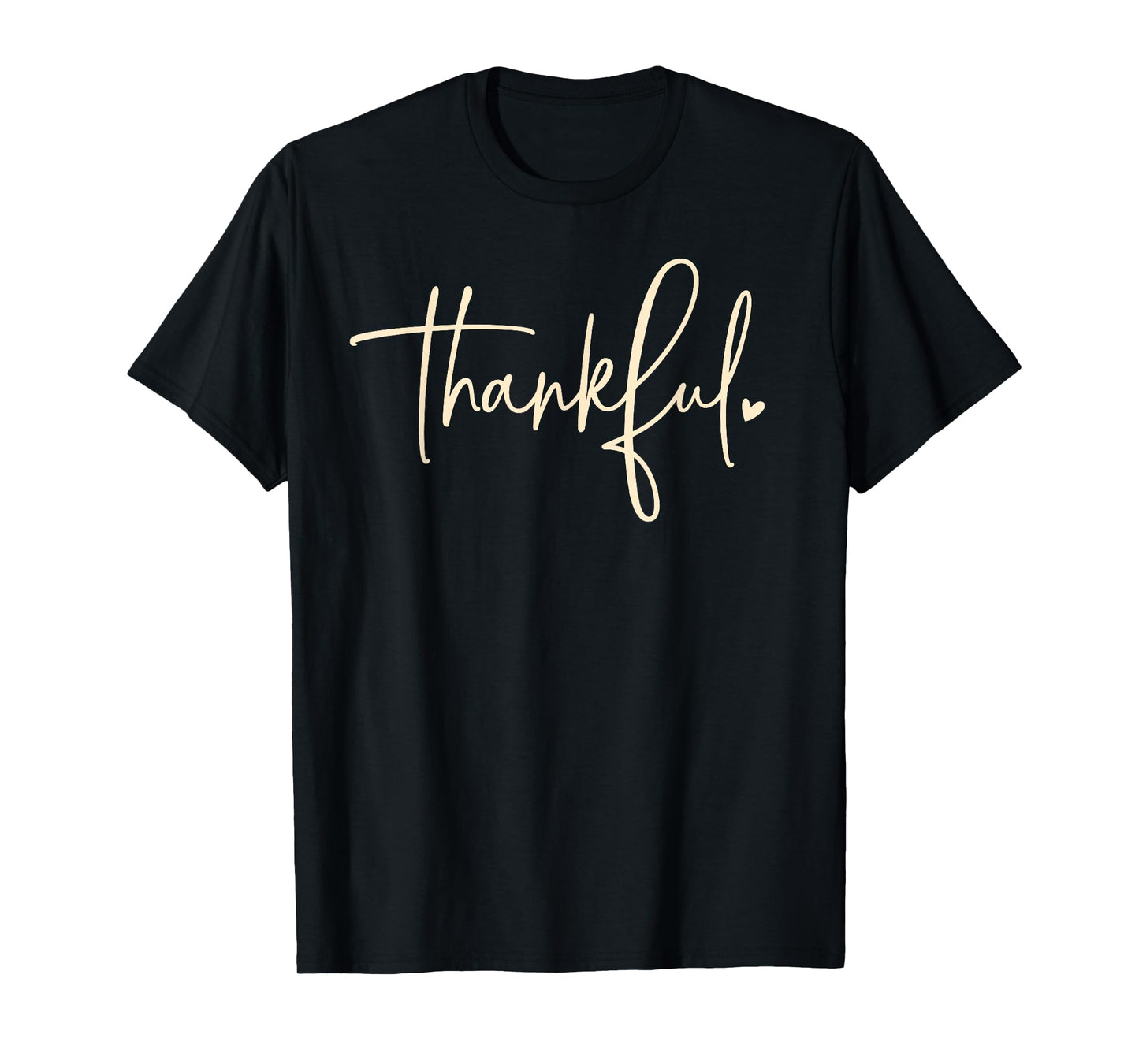 Thankful Blessed Jesus Thanksgiving Autumn Fall Christian T-Shirt