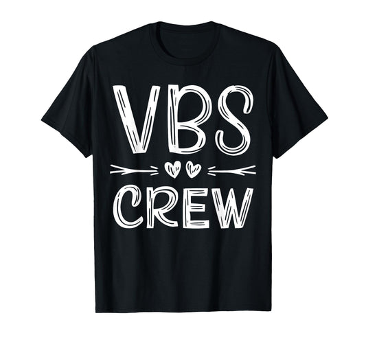 VBS Crew Faith-Based Gathering Sunday School Teacher T-Shirt for Men Women Kids