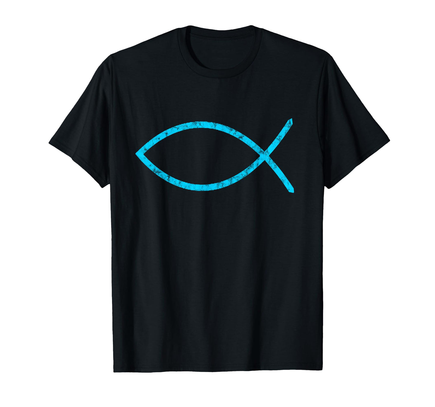 Jesus Fish Ichthus Ichthy Emblem Christian Faith Symbol T-Shirt
