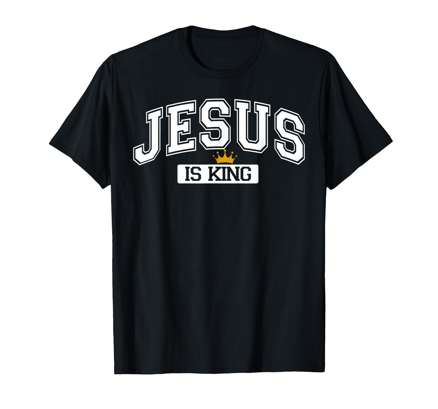 Jesus is King Jesus Christian Cross God Faith Bible Pray T-Shirt