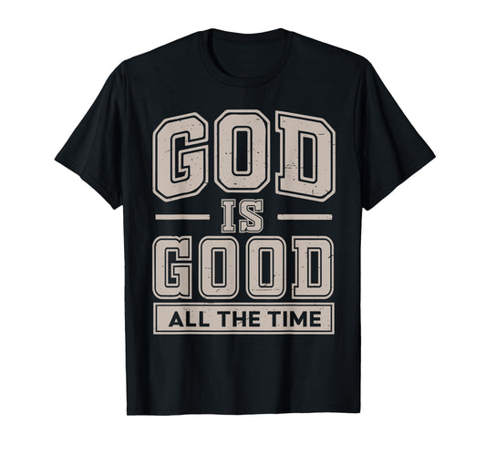 Toddler God Is Good Jesus Christian Sister Daughter Son Girl T-Shirt