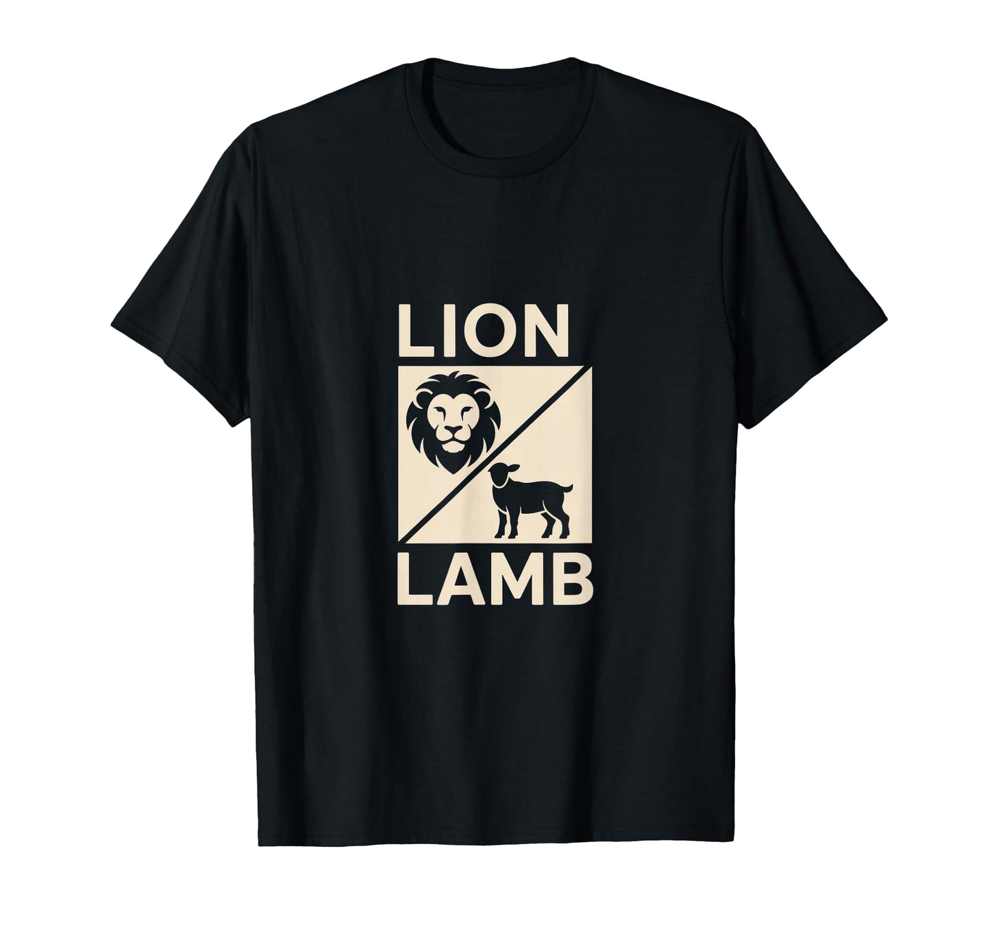 Christian Lion Lamb Symbol Faith Jesus Savior King T-Shirt