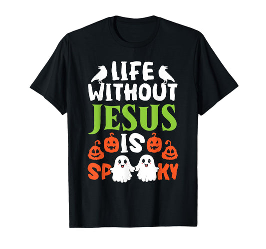 Christian Halloween Jesus Christ Trick Or Treat Christianity T-Shirt