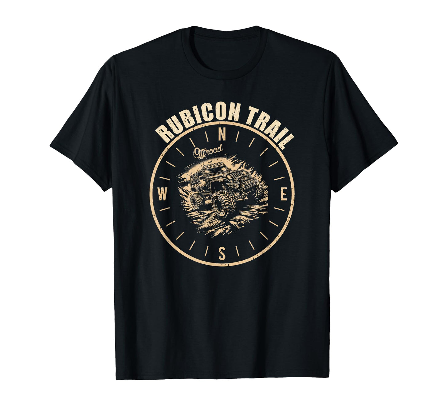 Rubicon Trail 4x4 Offroad Enthusiast Outdoor Adventure T-Shirt