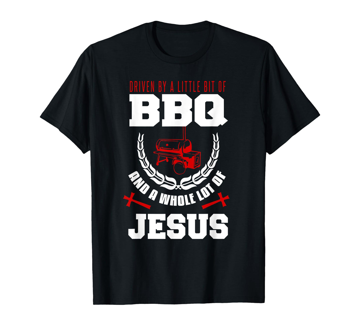 BBQ Jesus Shirt Barbecue Religious Christian BBQing T-Shirt