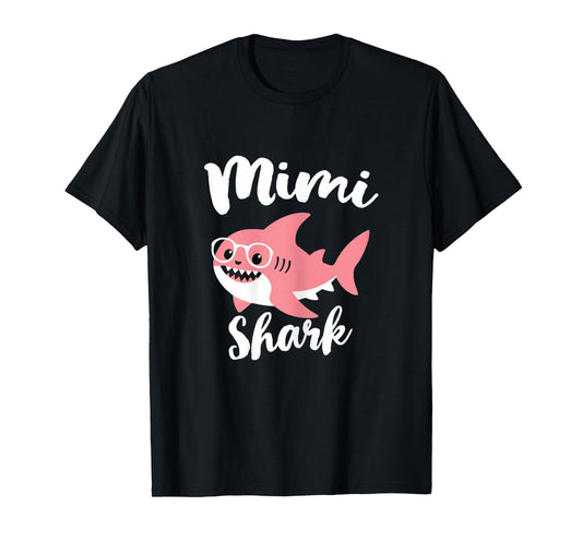 Mimi Shark Mother's Day Grandma Funny T-Shirt