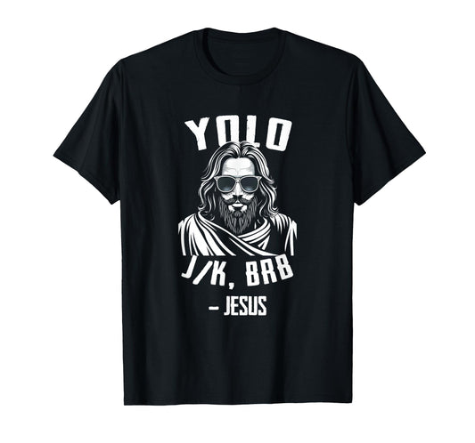 Yolo Jk Brb Funny Easter Day Vintage T-Shirt