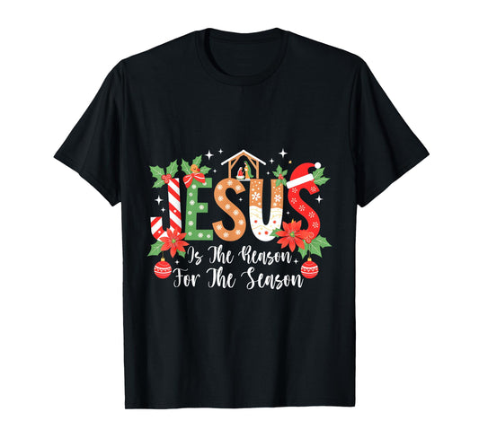 Christmas Jesus Is The Reason For The Season Nativity T-Shirt