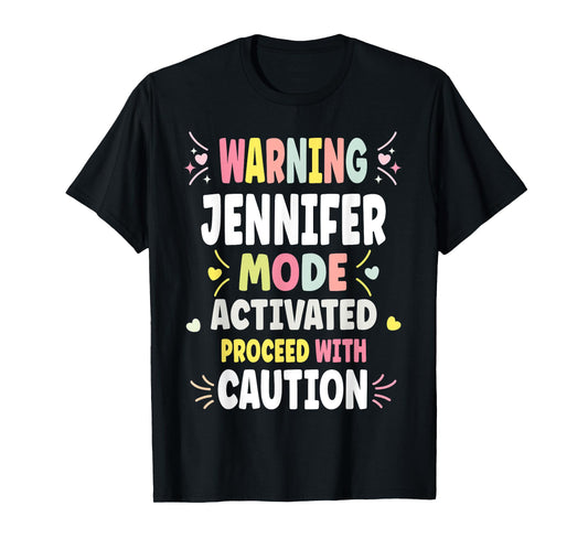 JENNIFER Personalized Women's Gift Custom JENNIFER T-Shirt