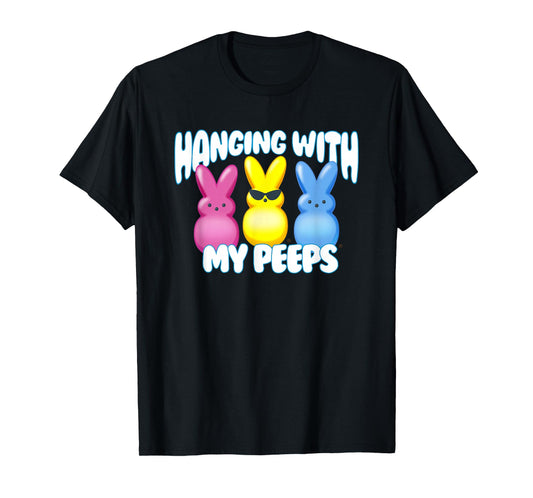 Peeps Easter Hangin With My Peeps Sugary Team T-Shirt