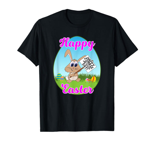 Happy Easter Happy Zombie Jesus Day Bunny Protestor T-Shirt