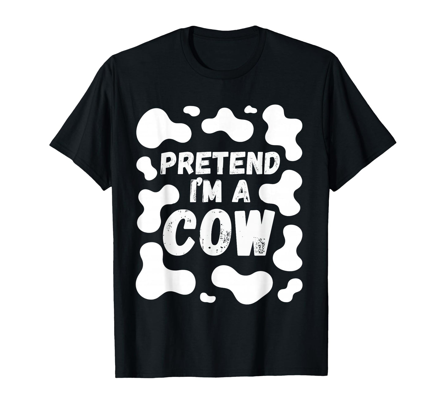 Pretend I'm a Cow Funny Halloween T-Shirt