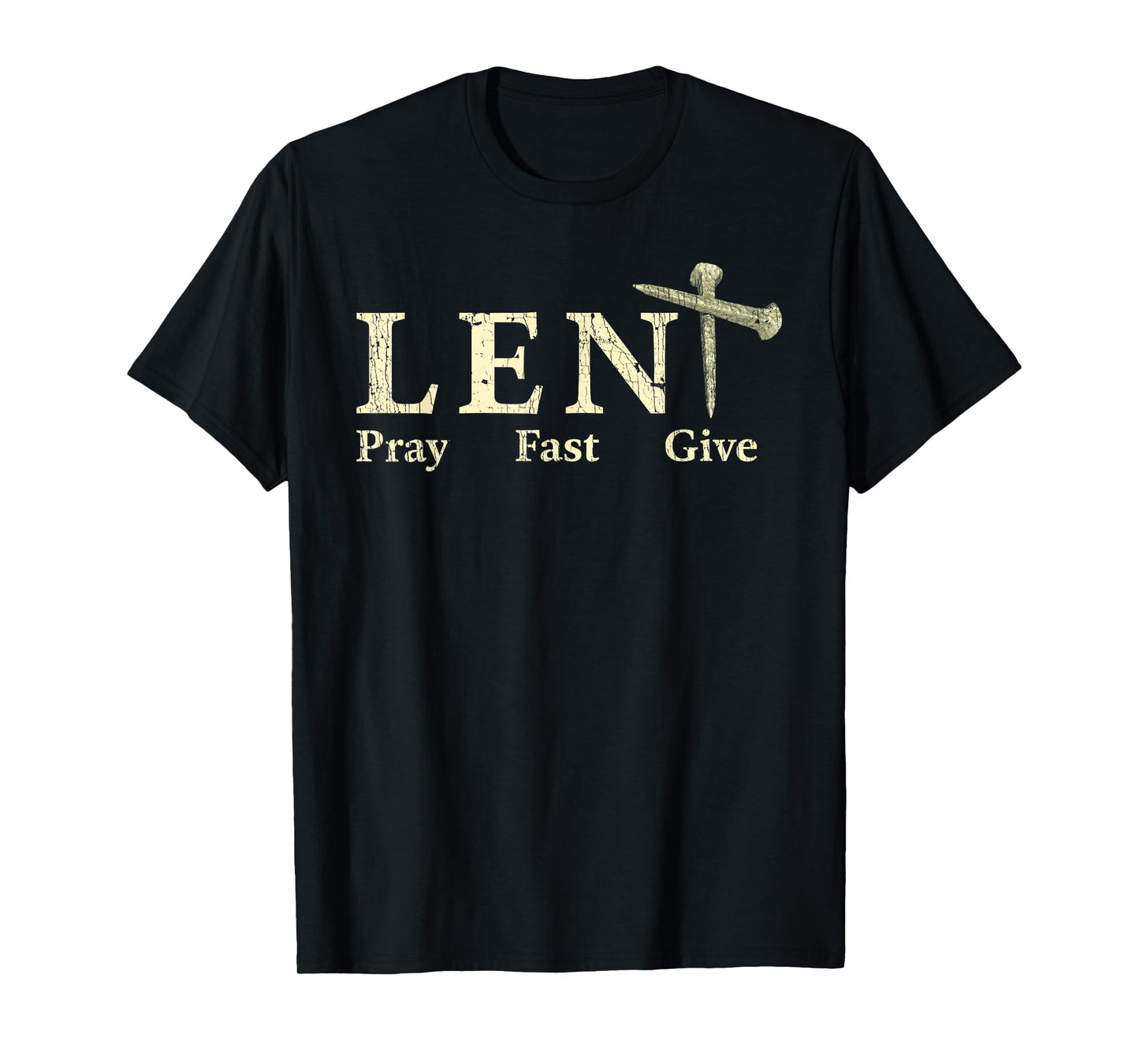 My Lent Resolutions Praying Fasting Almsgiving Keep Track T-Shirt