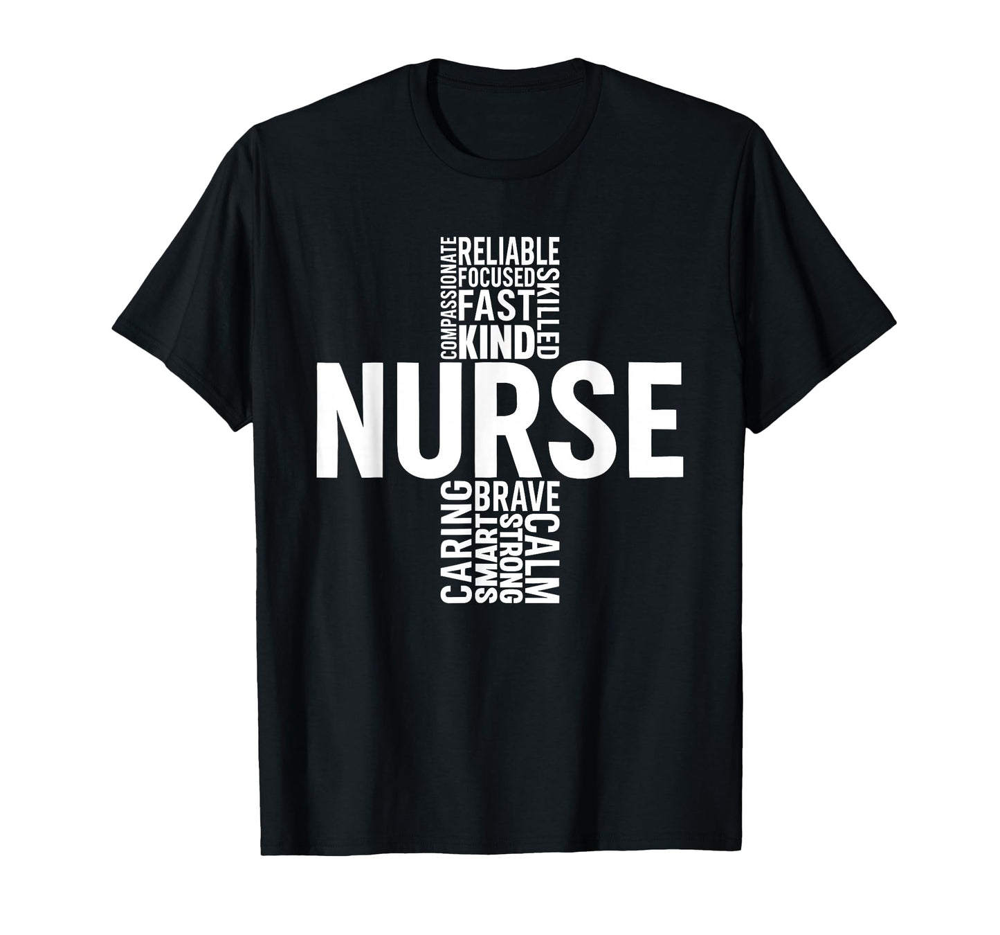 Christian Nurse Cross Kind Skilled Healthcare Men Women Kids T-Shirt