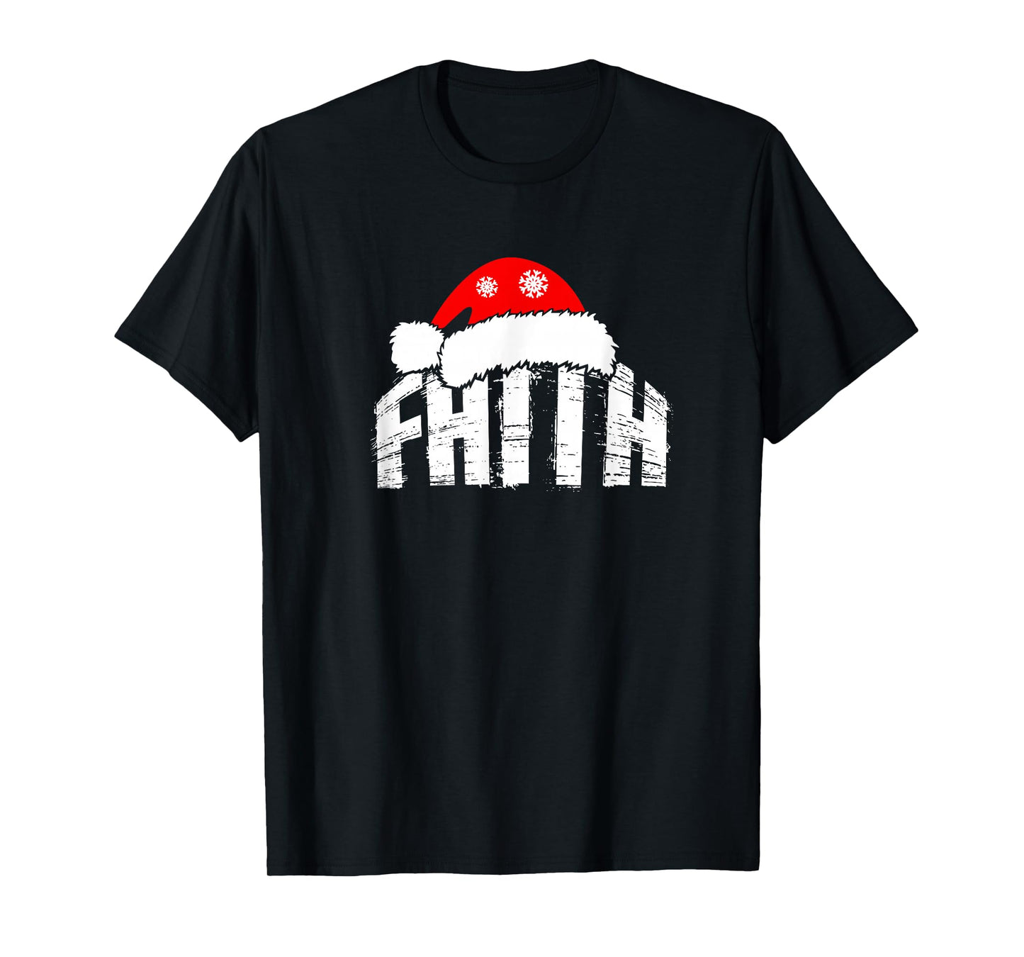 Family Christmas Design - Mummy - Daddy - Flown - Faith T-Shirt