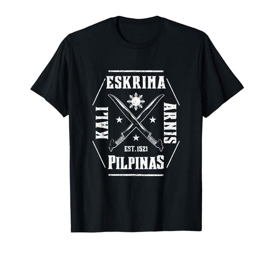 Filipino Martial Arts Eskrima Kali Arnis Blades Self Defense T-Shirt