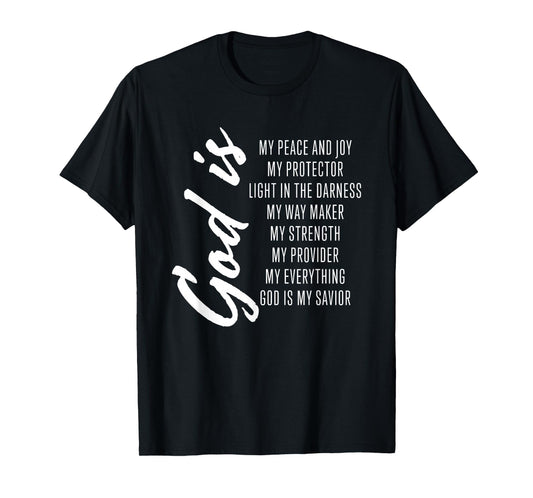 Cute Women Christian Bible Verse Teen Girls God Jesus Gifts T-Shirt