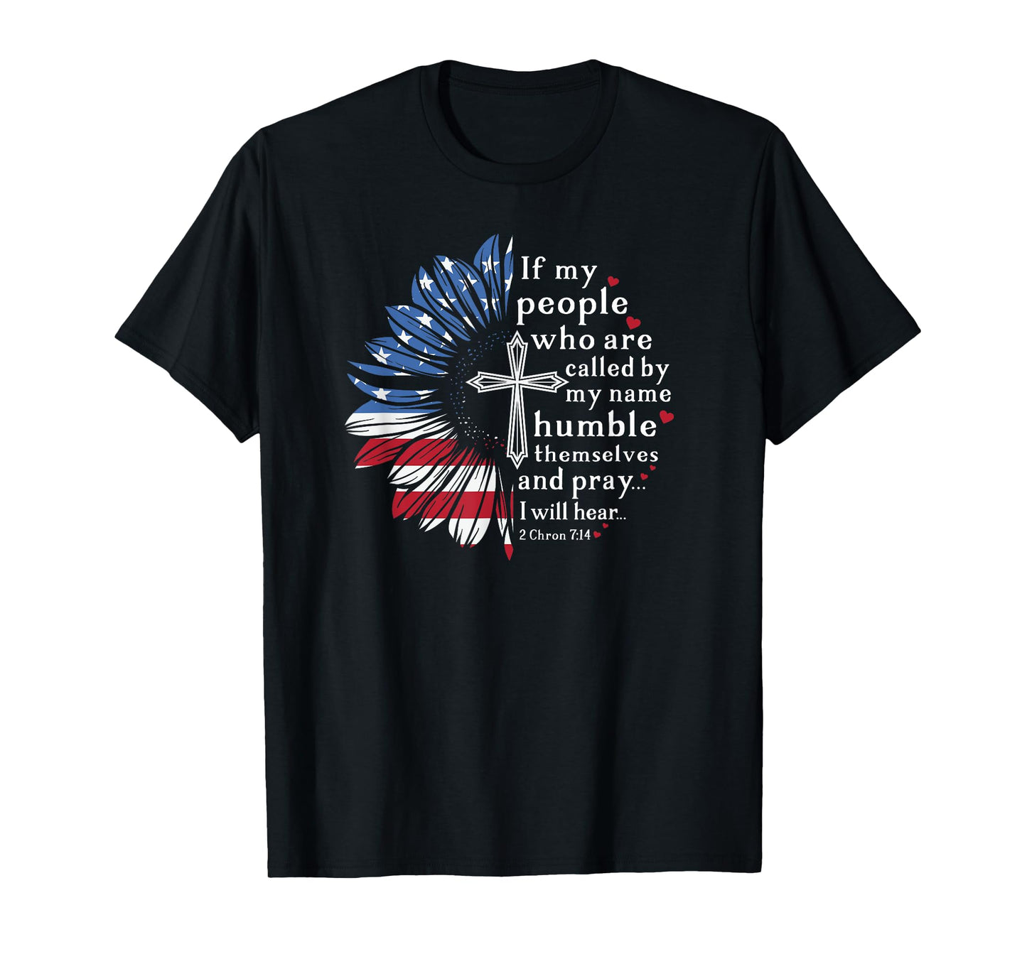 If My People Christian Patriotic Sunflower for Sunflower Fan T-Shirt