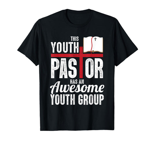Cool Youth Pastor Art For Men Women Christian Church Lovers T-Shirt