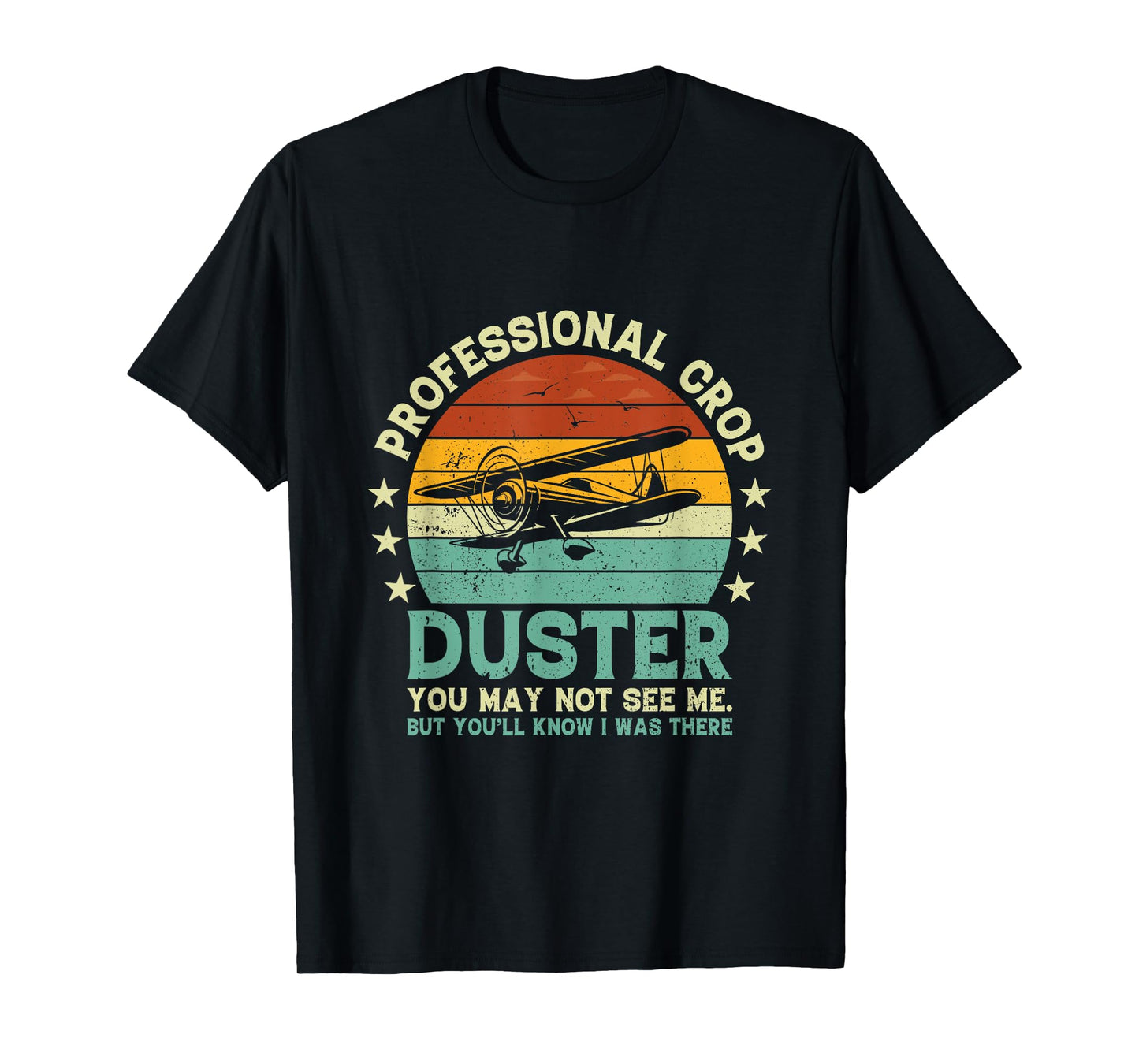 Sarcastic Professional Crop Duster Funny Adult T-Shirt