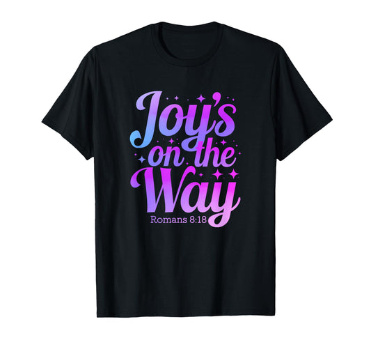 Romans 8:18 Joy Christian Inspiring Bible Verse T-Shirt