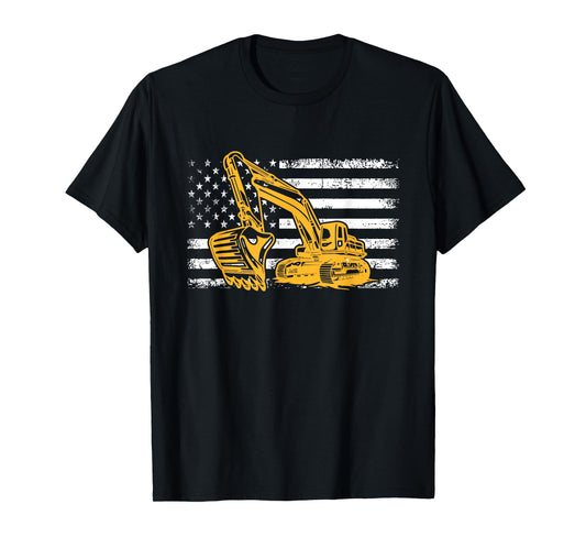 Funny Excavating Heavy Equipment Operator Excavator T-Shirt