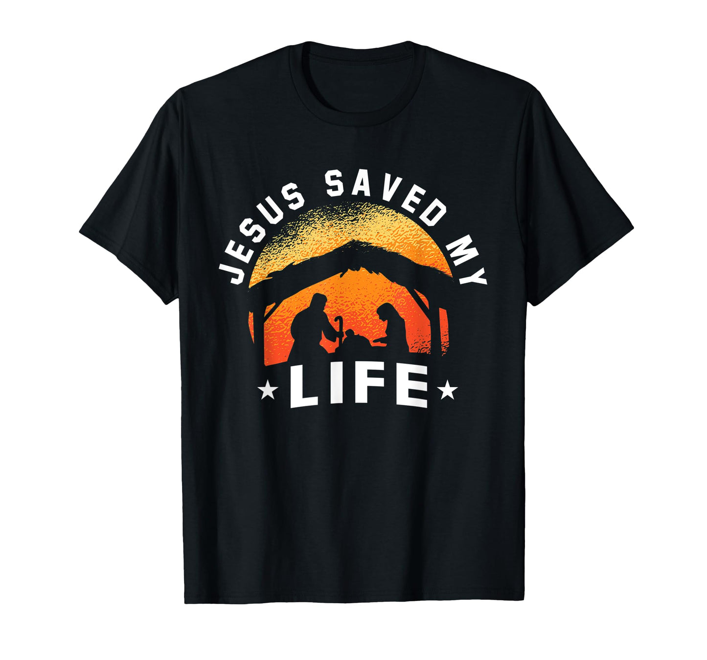 Jesus Christ Christianity Gifts Jesus Saved My Life T-Shirt