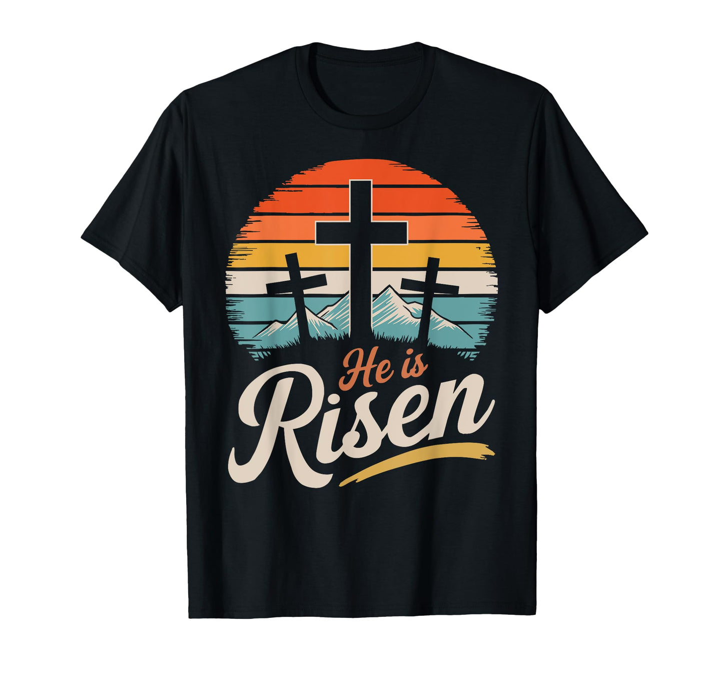 He is risen for religious christian easter T-Shirt