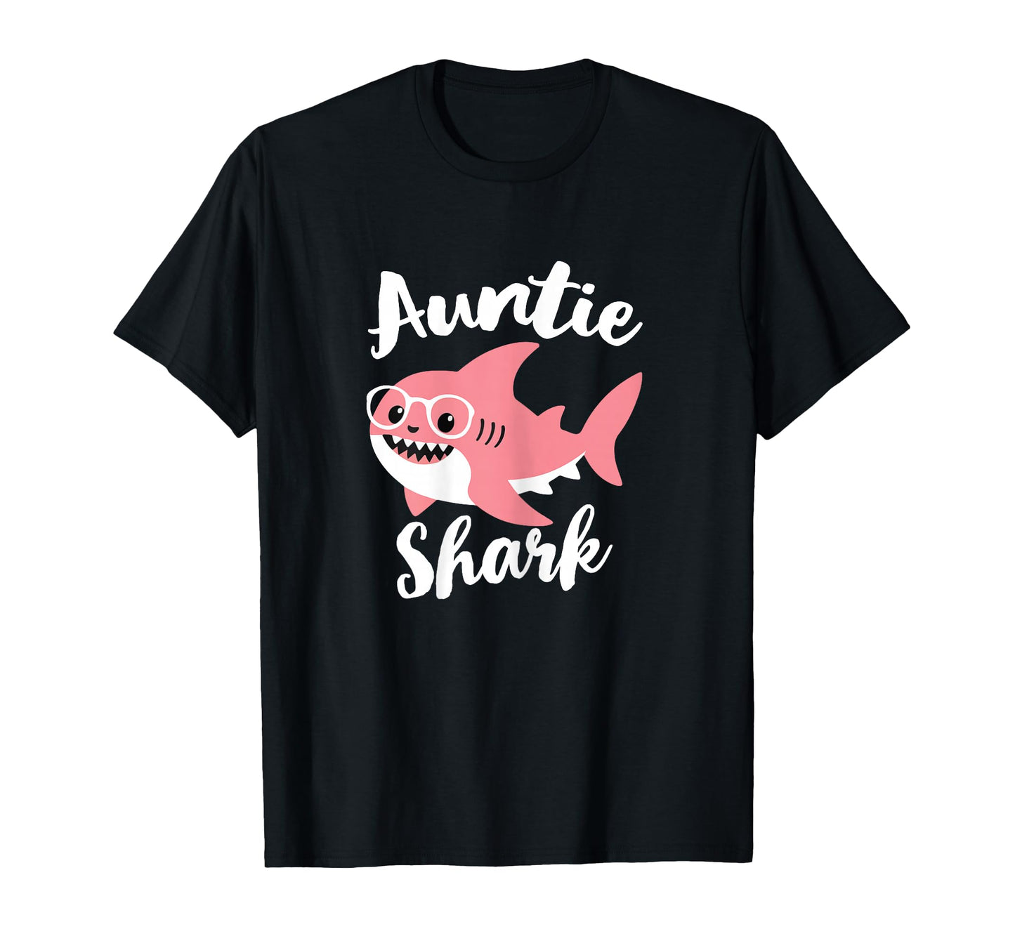 Auntie Shark Mother's Day Grandma Funny T-Shirt