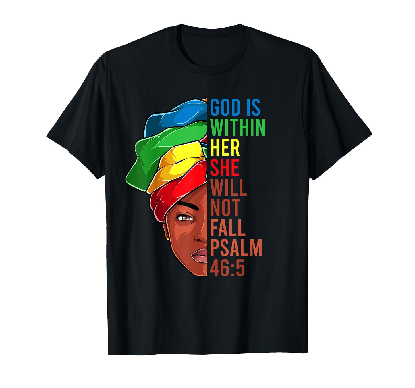 African American Apparel, Jesus Christian Black Women T-Shirt