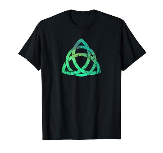 Irish Celtic Trinity Knot Triquetra Symbol Christian Faith T-Shirt