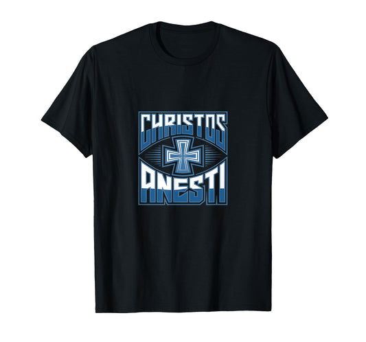 Christos Anesti Orthodox Christian Religious T-Shirt
