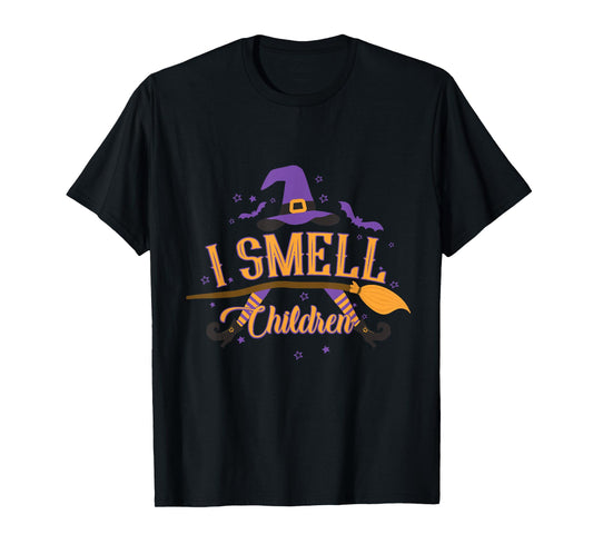 I Smell Children Wicked Cute Kindergarten Teacher Halloween T-Shirt