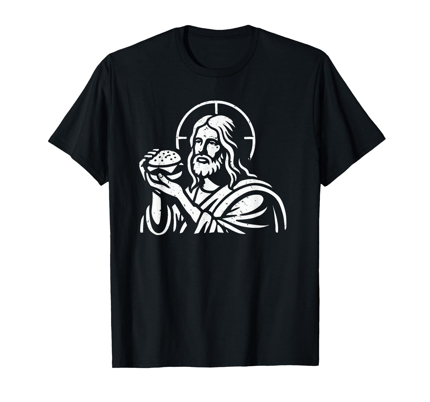 jesus funny christian cheeseburger cheesusburger novelty T-Shirt