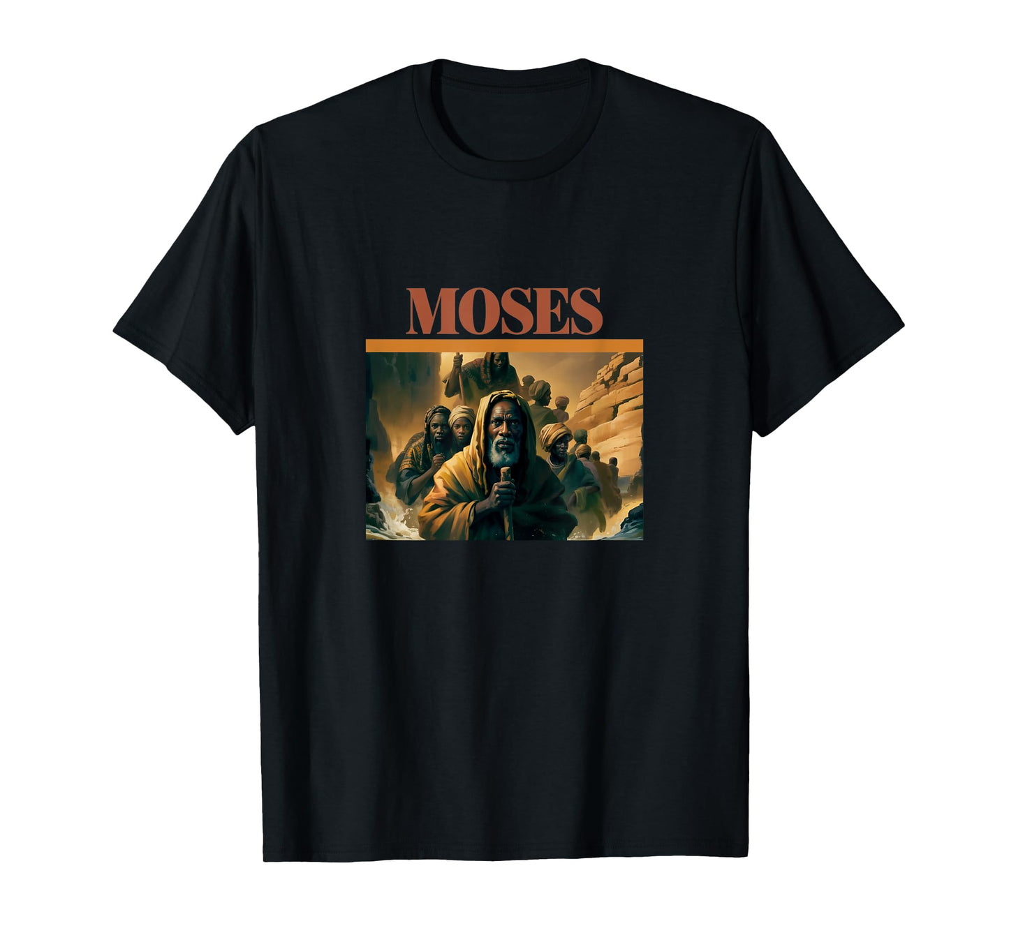 Moses - African American Hebrew Israelite Inspired Tee T-Shirt