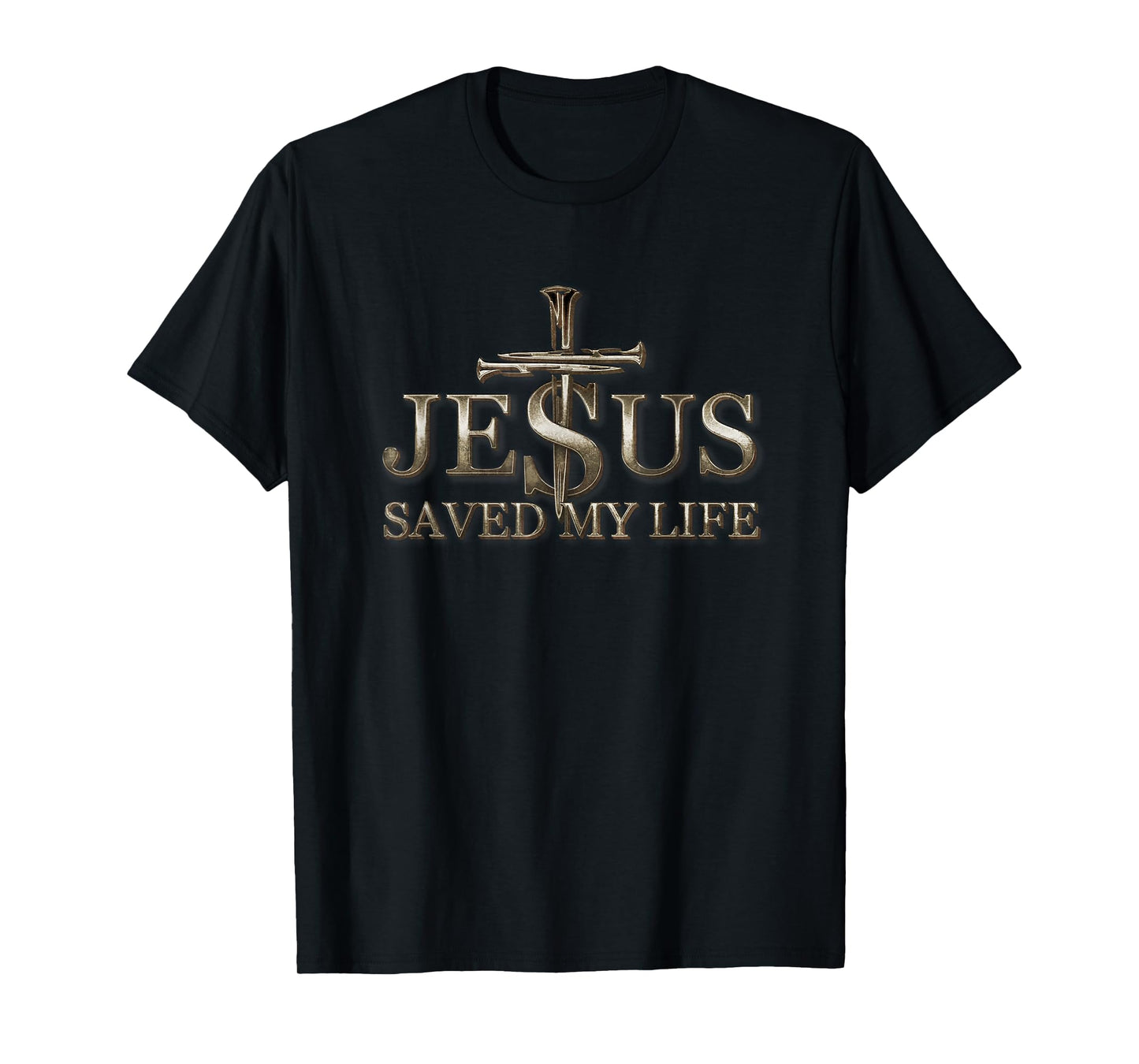 Jesus Christ Saved My Life Gift For Women Men T-Shirt