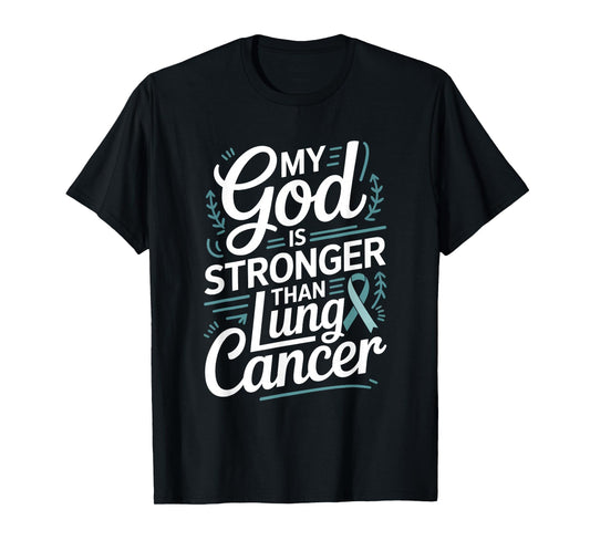 Faith My God is Stronger Than Prostate Cancer Awareness T-Shirt
