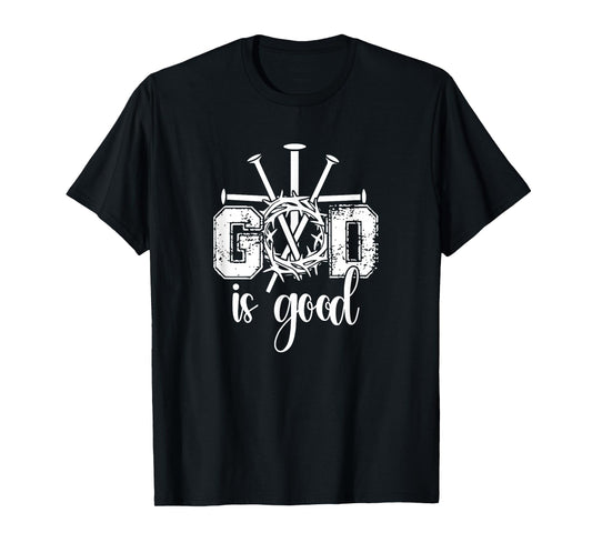Prayer Warrior God is God Faith Jesus Cross Bible Shirt T-Shirt