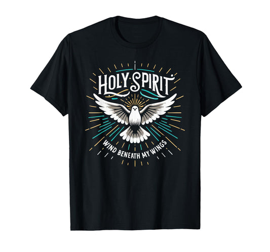 Holy Spirit I Love Jesus Christ Catholic Christian Faith T-Shirt