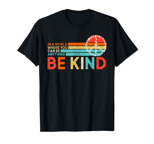 World Kindness Day Be Kind Hand Sign Peace Choose Kindness T-Shirt