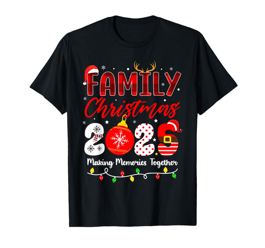Family Christmas 2025 Matching Family Christmas Xmas T-Shirt