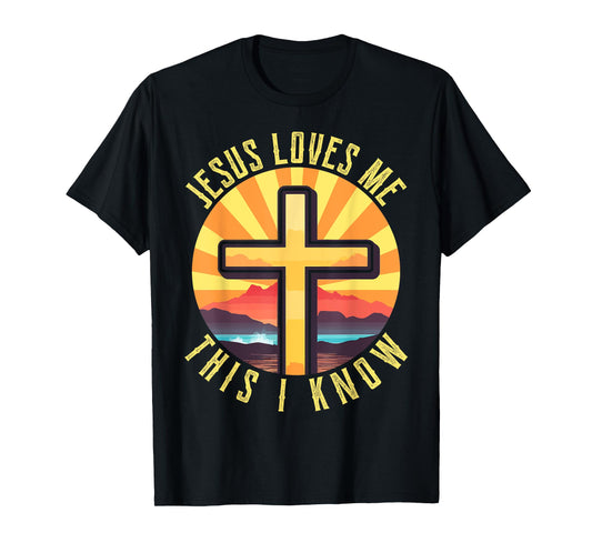 Jesus loves me this I know Shirt Jesus Shirts Christian T-Shirt