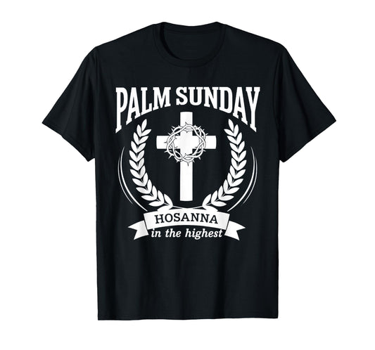 Vintage Palm Sunday Hosanna In The Highest Christian Easter T-Shirt
